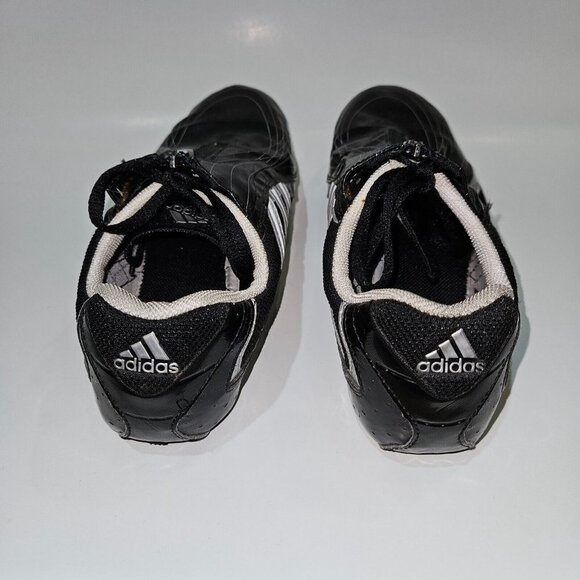 Adidas Techstar Track & Field Cleats Black Silver White Shoes 553838 US 10 READ - Picture 3 of 16